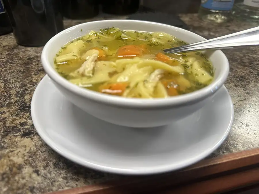 The Porterhouse Steakhouse - chicken soup - Decatur, IL